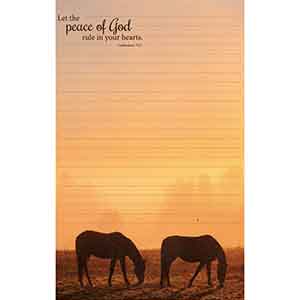 Peace of God Stationary Pad