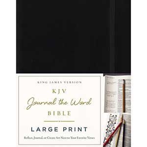 KJV Journal the Word Large Print Red Letter Bible