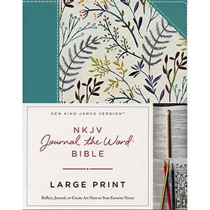 NKJV Journal the Word Large Print Bible