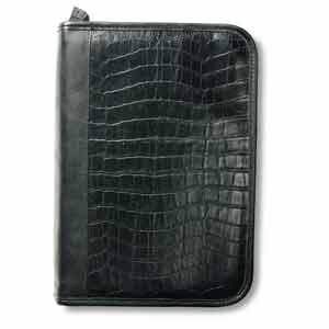 Alligator Leather-Look Organizer Cover 