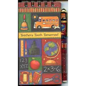 Dear Teacher Notepad Gift Set