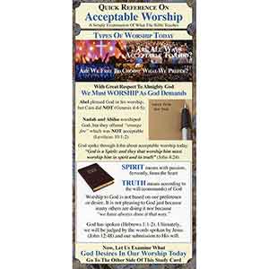 QR Acceptable Worship
