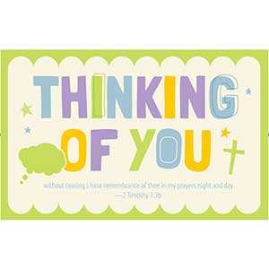 Thinking of You Postcard