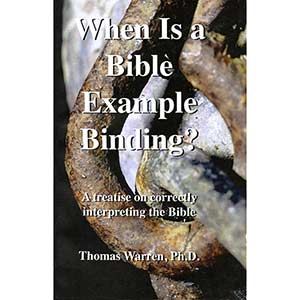 When Is a Bible Example Binding?